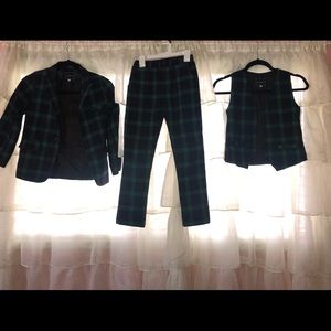A boys suit with vest size 7/8